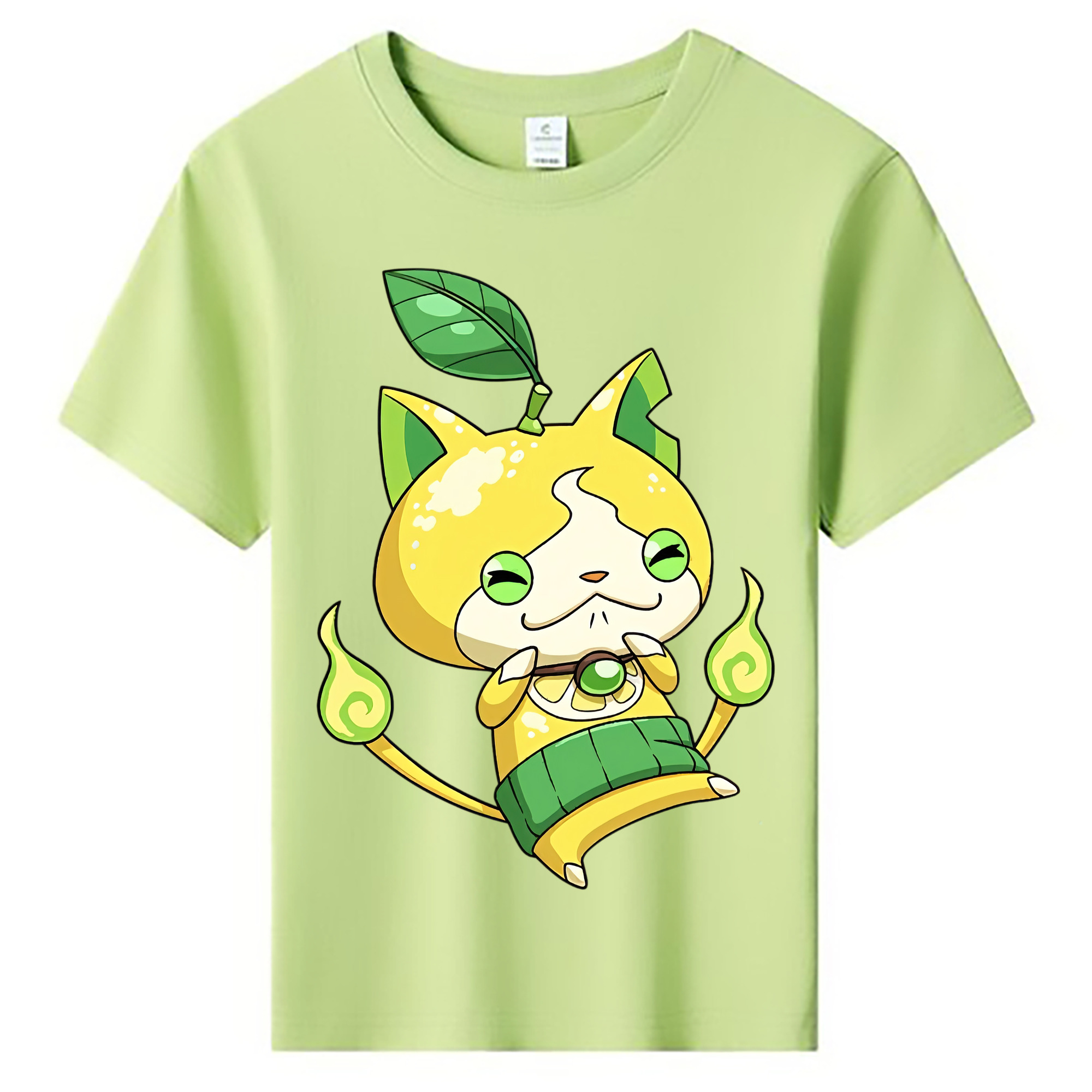 （画像用） 妖怪ウォッチ Yo-kai Watch 綿100％キッズTシャツ（フロントプリント）